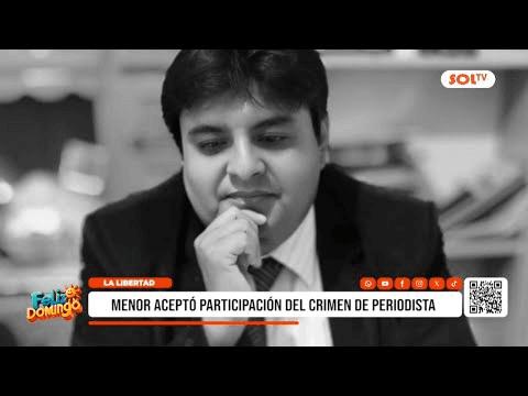 Confesión de menor en crimen de periodista en Guadalupe