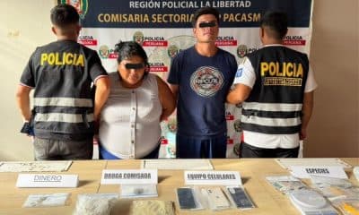 Capturan a presuntos narcotraficantes en Pacasmayo