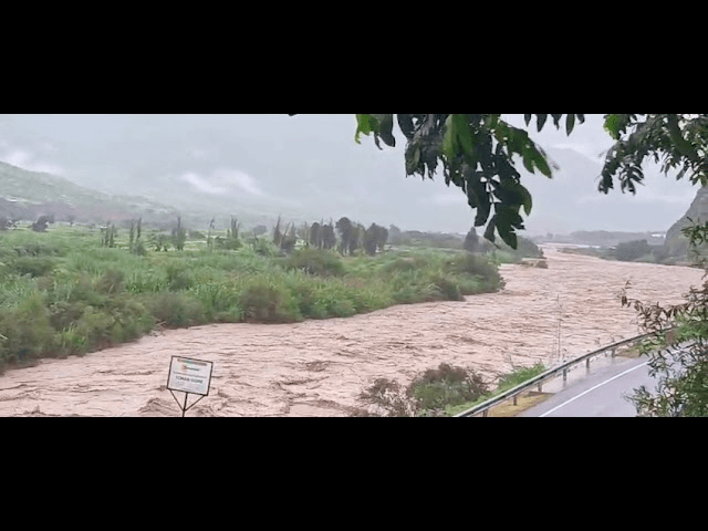 Caudal máximo en Río Jequetepeque y presión en Gallito Ciego