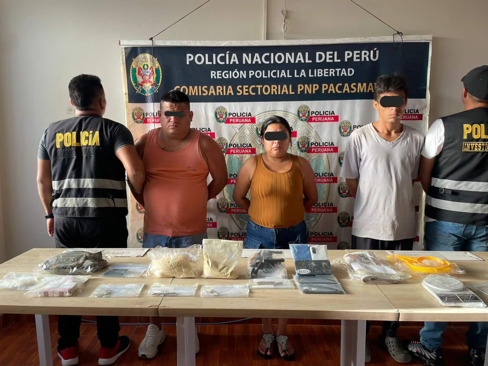 Desarticulan banda de droga en Pacasmayo