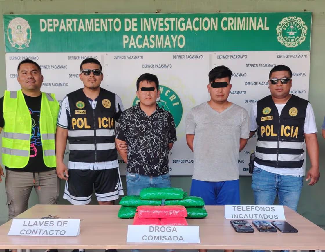 Incautan 10 kilos de PBC en Alto Pacasmayo