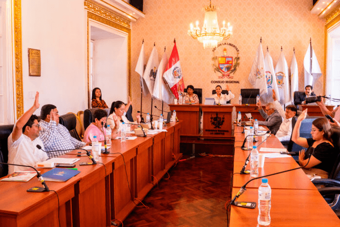 Sesión descentralizada del Consejo Regional en Chepén