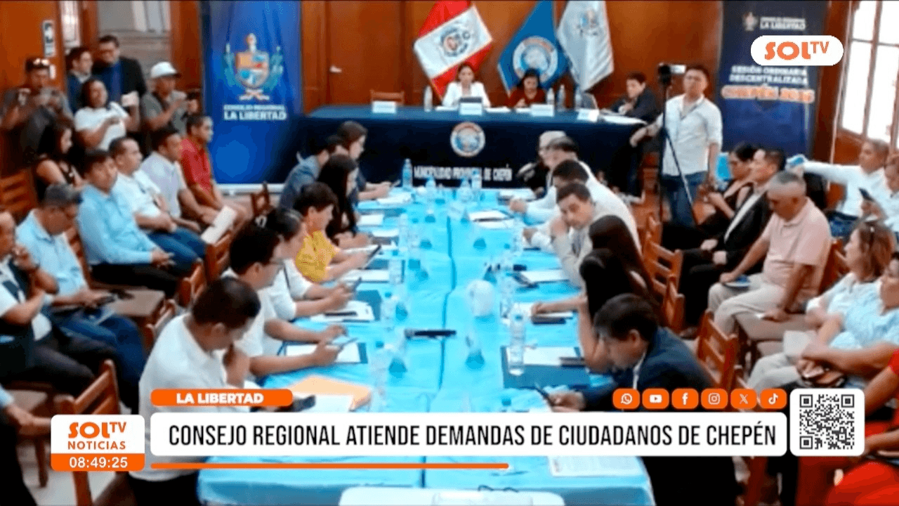 Consejo Regional atiende demandas urgentes en Chepén