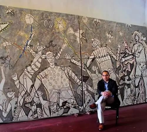 Ricardo Terrones: Exposición Rastros en Chepén