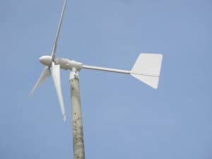 INAUGURACIÓN DEL EQUIPO EÓLICO EN BOSQUE ROBERTO NICETO LUNA SALCEDO.