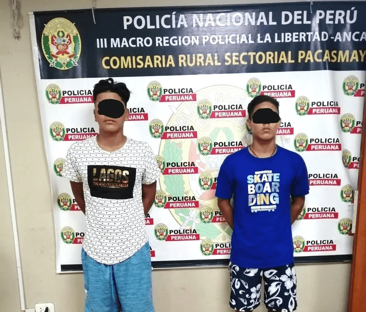 PNP desarticula a banda delincuencial «Los pulpines de Pacasmayo»