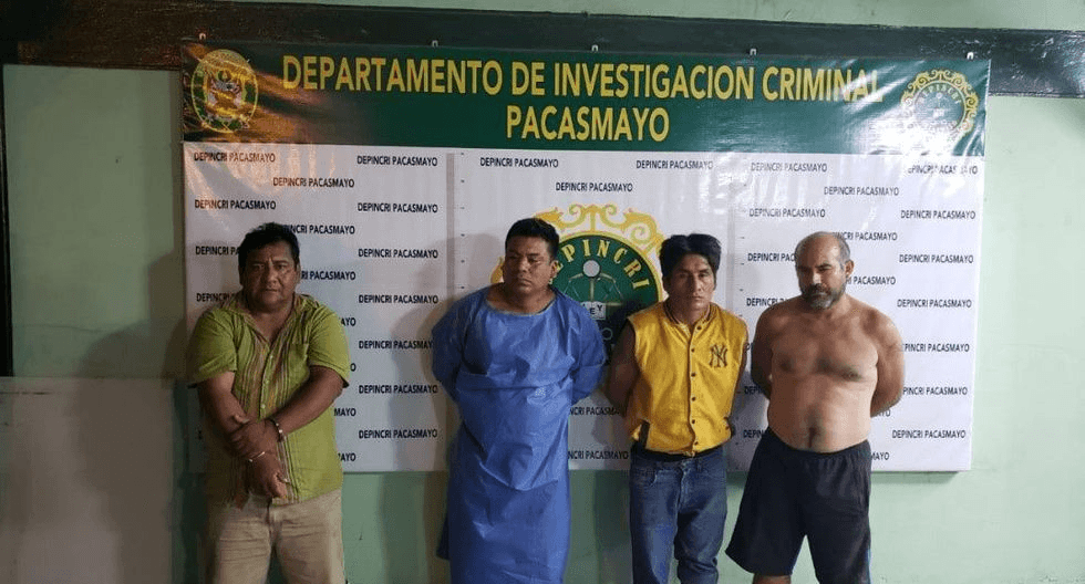 Capturan a banda delictiva «Los cheques de Pacasmayo»