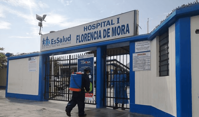 Coronavirus: intensifican desinfección en hospitales en La Libertad
