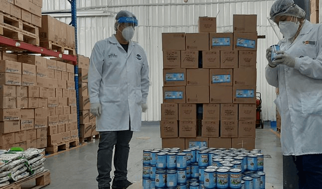 La Libertad: alimentos de Qali Warma pasan por estrictos protocolos de bioseguridad