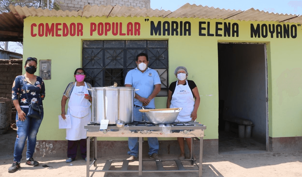 Entregan implementos de cocina a 30 comedores populares en Pacasmayo