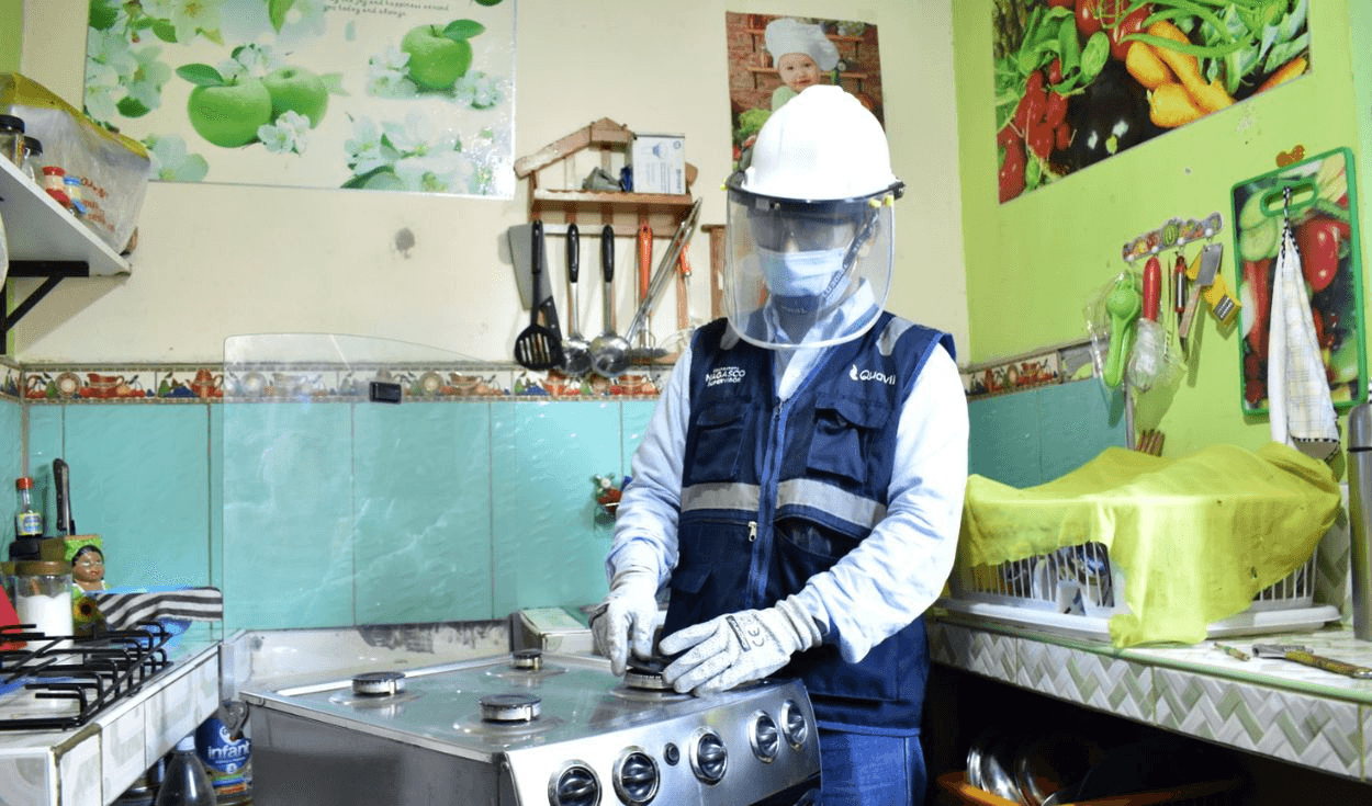 Trujillo tiene 46.000 conexiones domiciliarias de gas natural