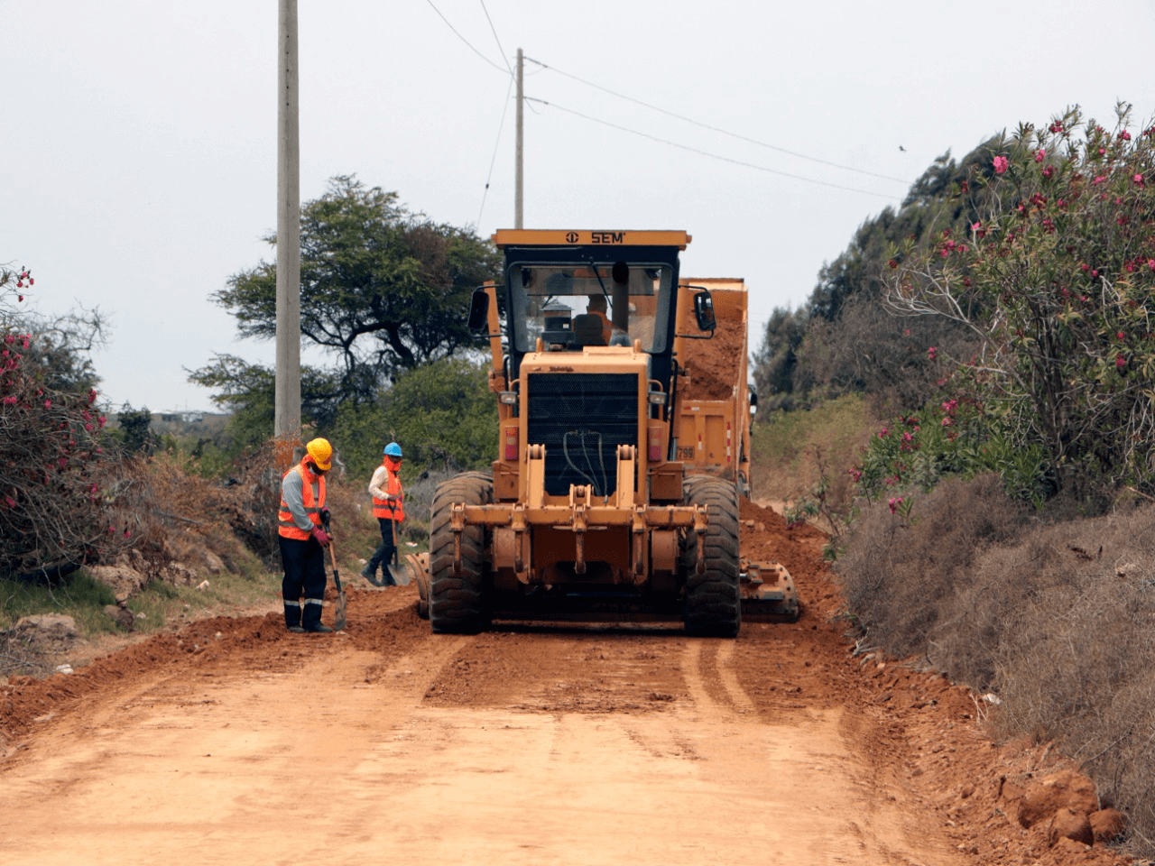 Pacasmayo: mantenimiento vial tiene como avance físico al 80%