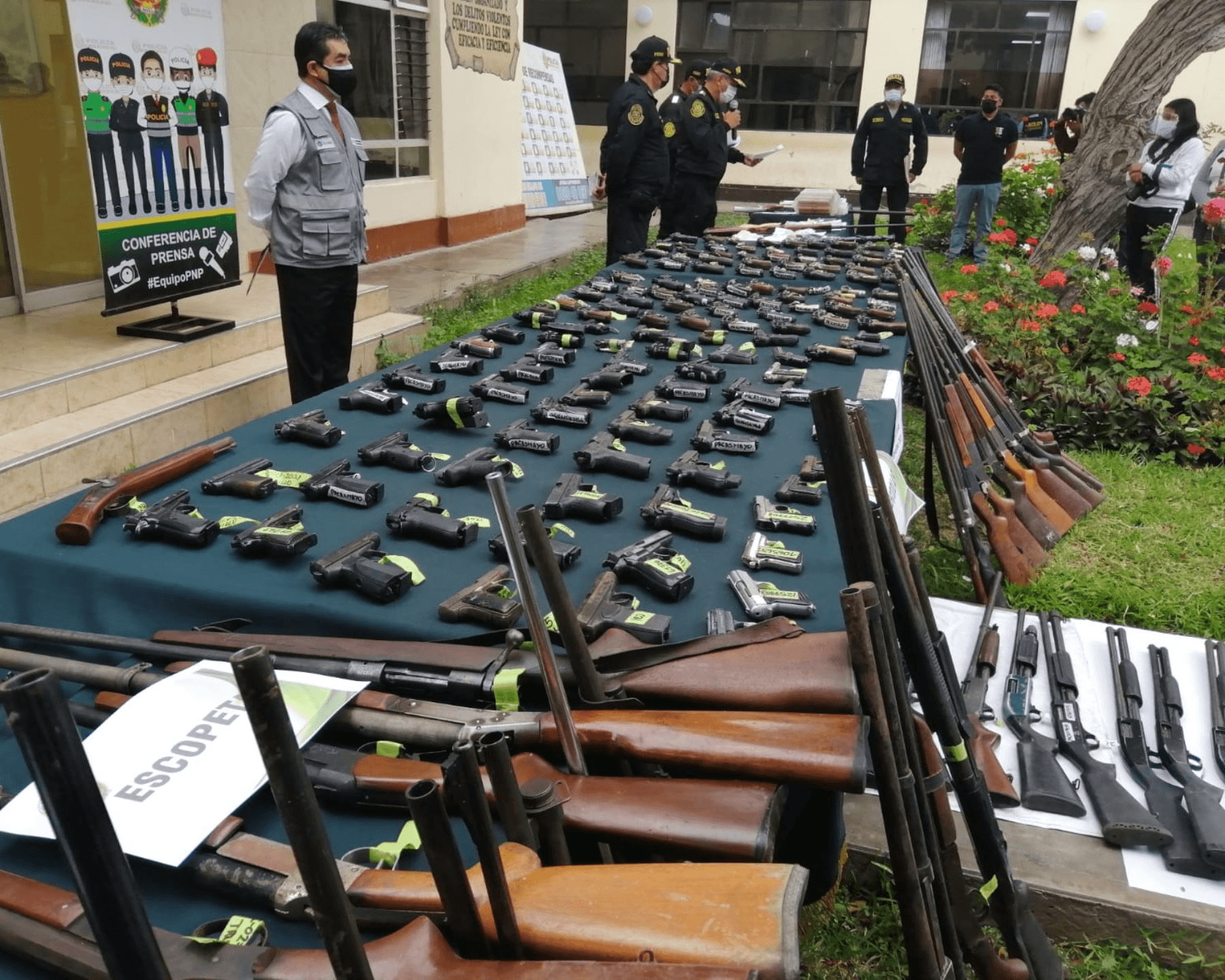 La Libertad: Sucamec recupera 222 armas de fuego sin licencia