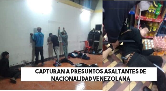 Pacasmayo: intervienen a presuntos asaltantes de nacionalidad venezolana
