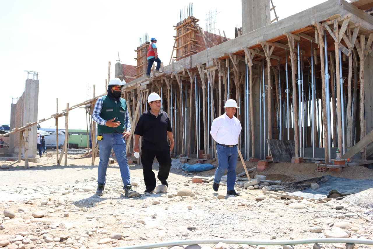 Pacasmayo: avanza construcción de colegio Consuelo Solano que alberga a más de mil alumnos