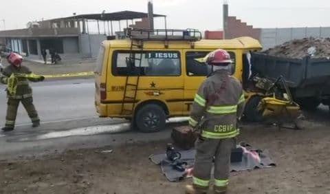 La Libertad: esposos mueren en accidente de tránsito