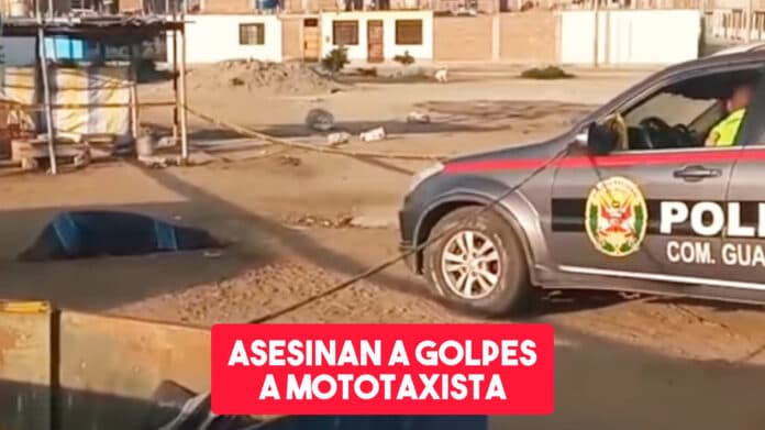 La Libertad: sujetos asesinan a golpes a mototaxista en Pacasmayo