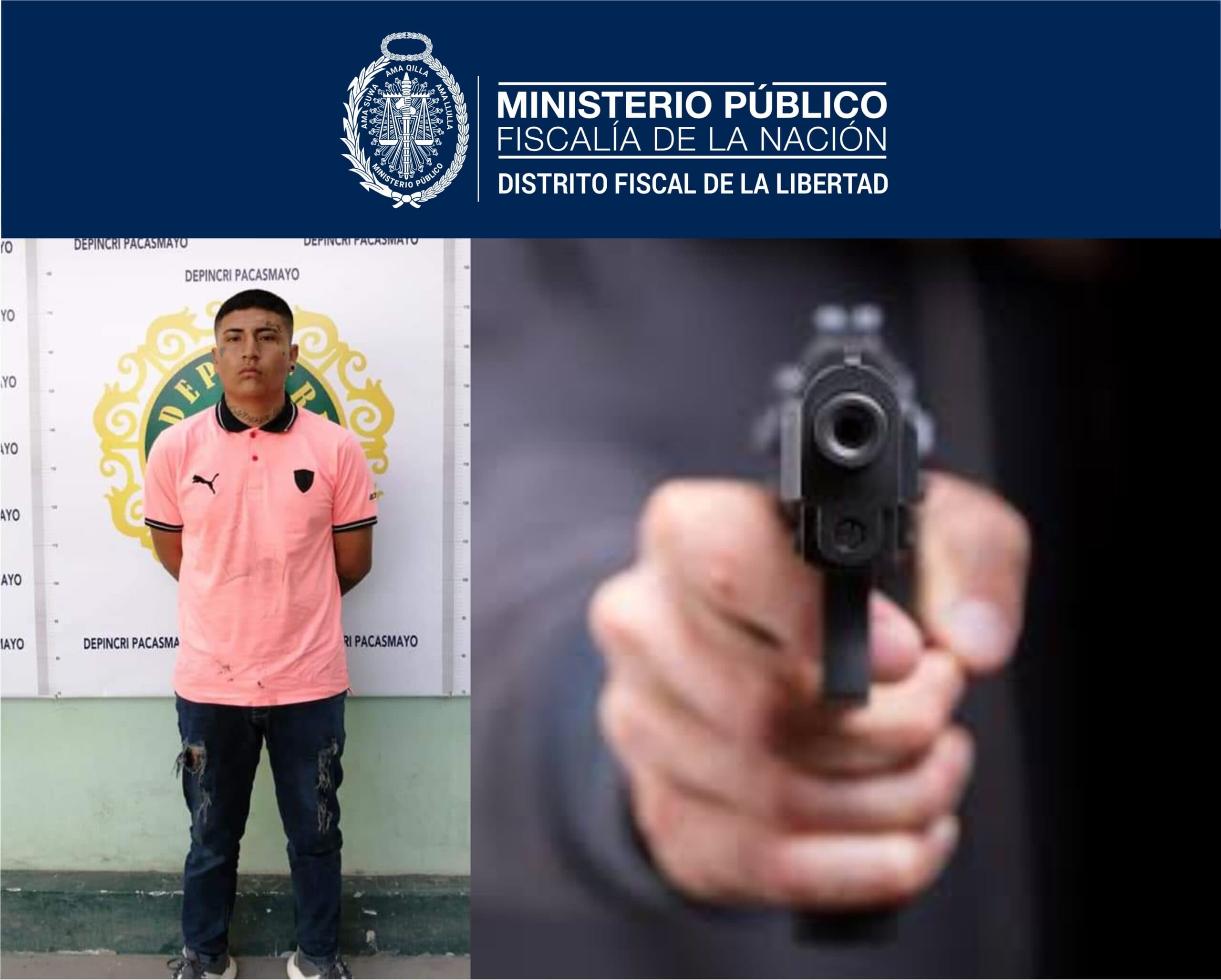 Dictan sentencia por delitos de robo agravado y tentativa de homicidio en Pacasmayo