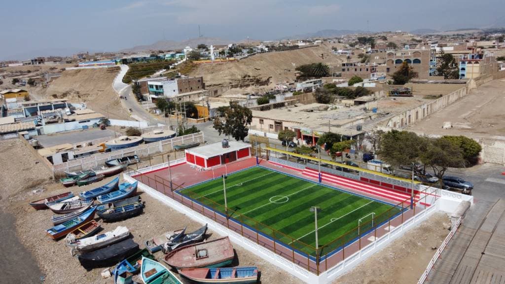 Pacasmayo: canchita ‘La Bombonera’ luce nuevo rostro