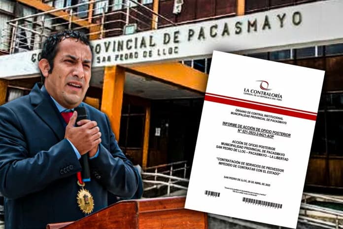 Contraloría: exgestión de Víctor Cruzado habría contratado con empresa impedida por el Estado