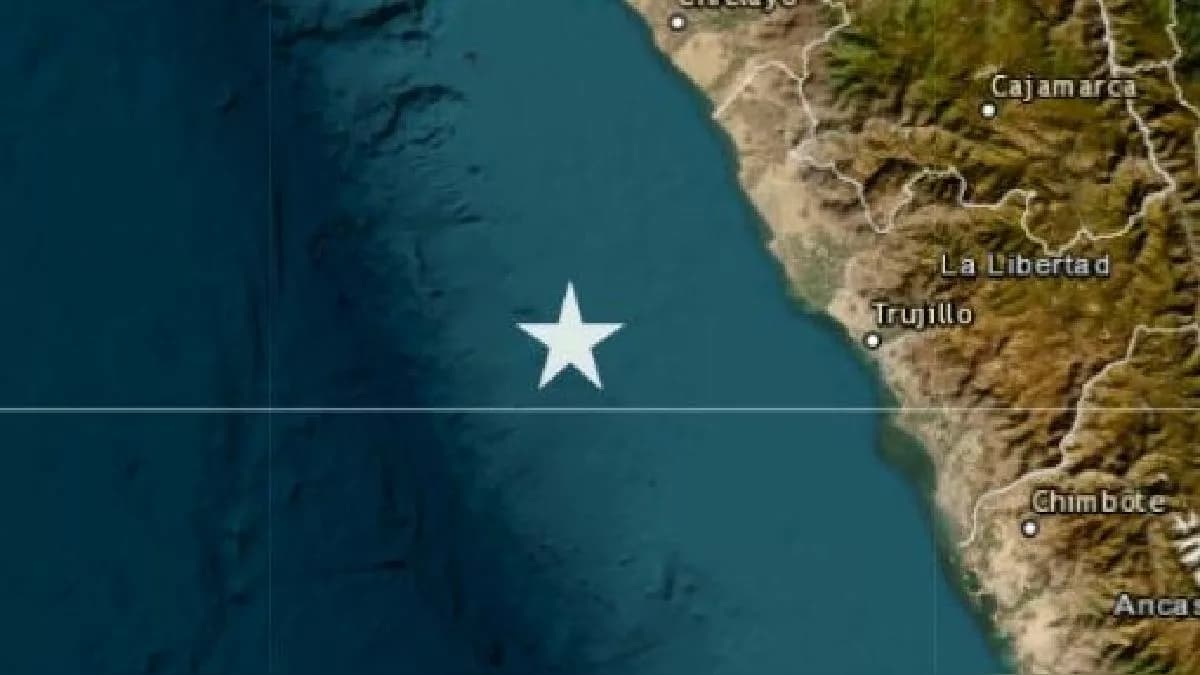 La Libertad: sismo de magnitud 4.3 remeció la región esta mañana
