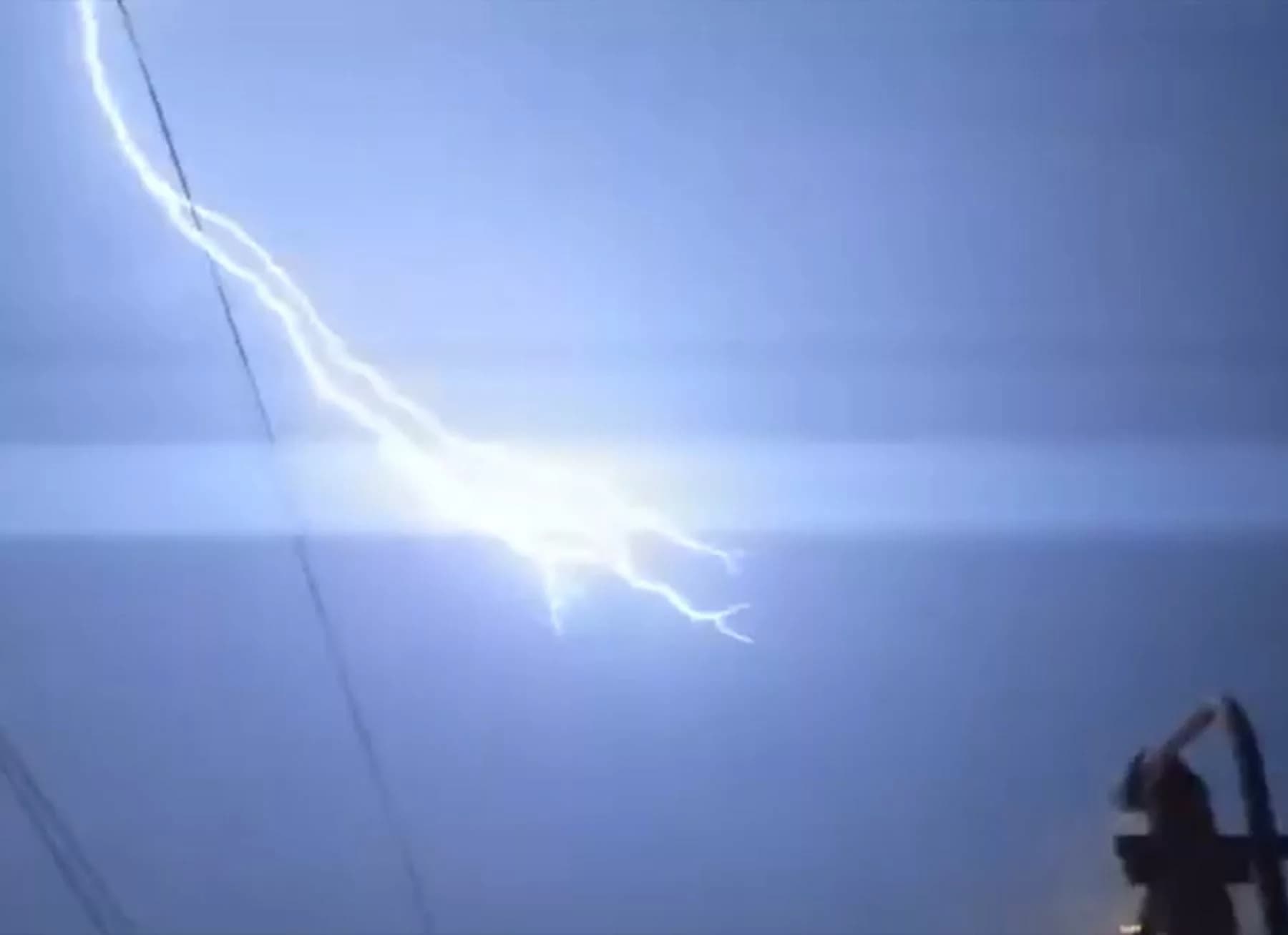 Tormenta eléctrica alarmó a pobladores de Chepén y Pacasmayo