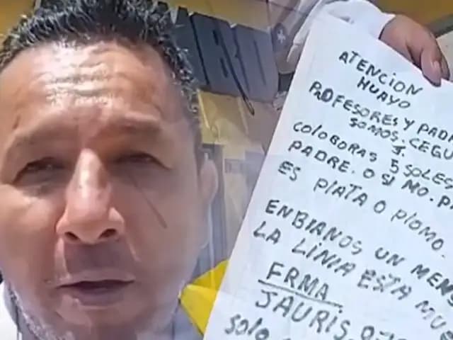 La Libertad: internos de penal de menores estarían detrás de extorsiones a docentes