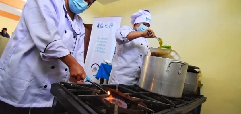 Conexión de gas natural en regiones del norte de Perú