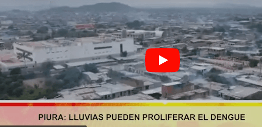 Riesgo de dengue por lluvias