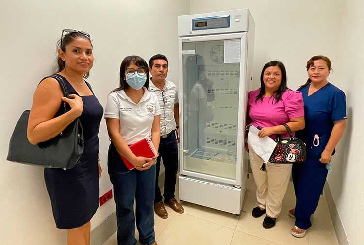 Llegada de equipos para implementar Banco de Sangre en Hospital de Pacasmayo: un paso hacia mejorar la atención sanitaria