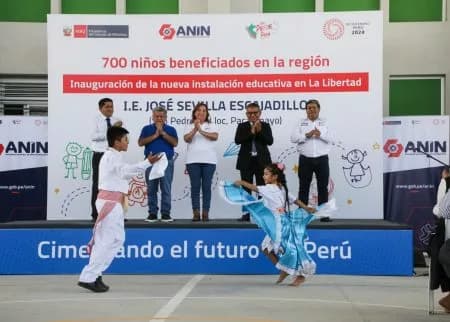 Modernización Educativa: Nuevas Infraestructuras en La Libertad y Cajamarca Benefician a Estudiantes