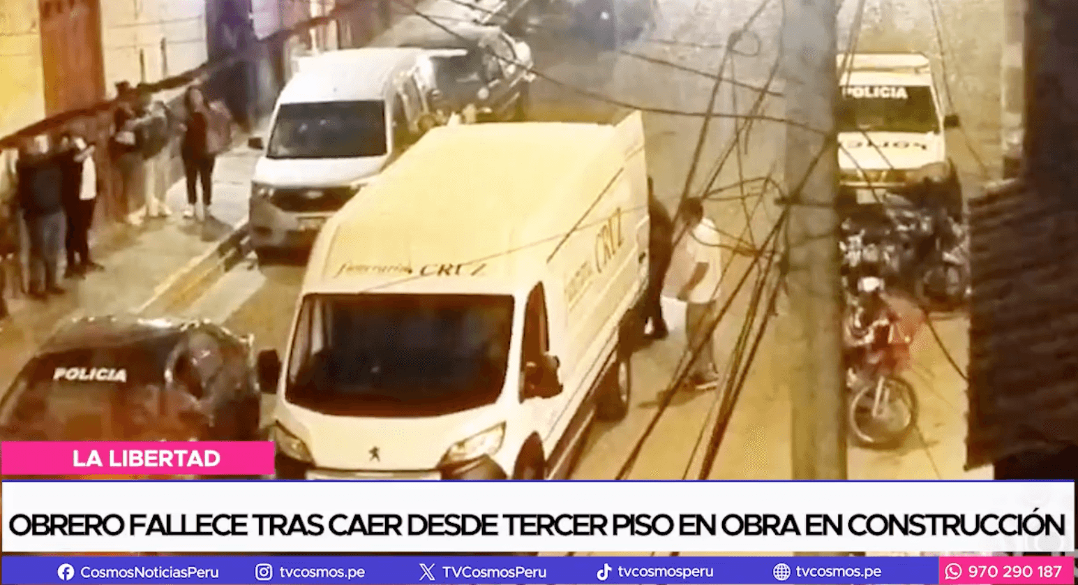 Tragedia en Guadalupe: Obrero pierde la vida al caer desde tercer piso en obra de construcción