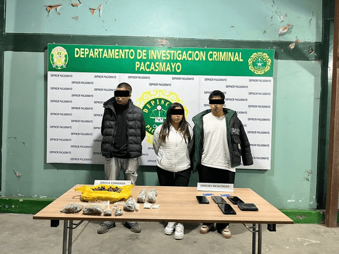 Desarticulan banda de tráfico de drogas en Pacasmayo