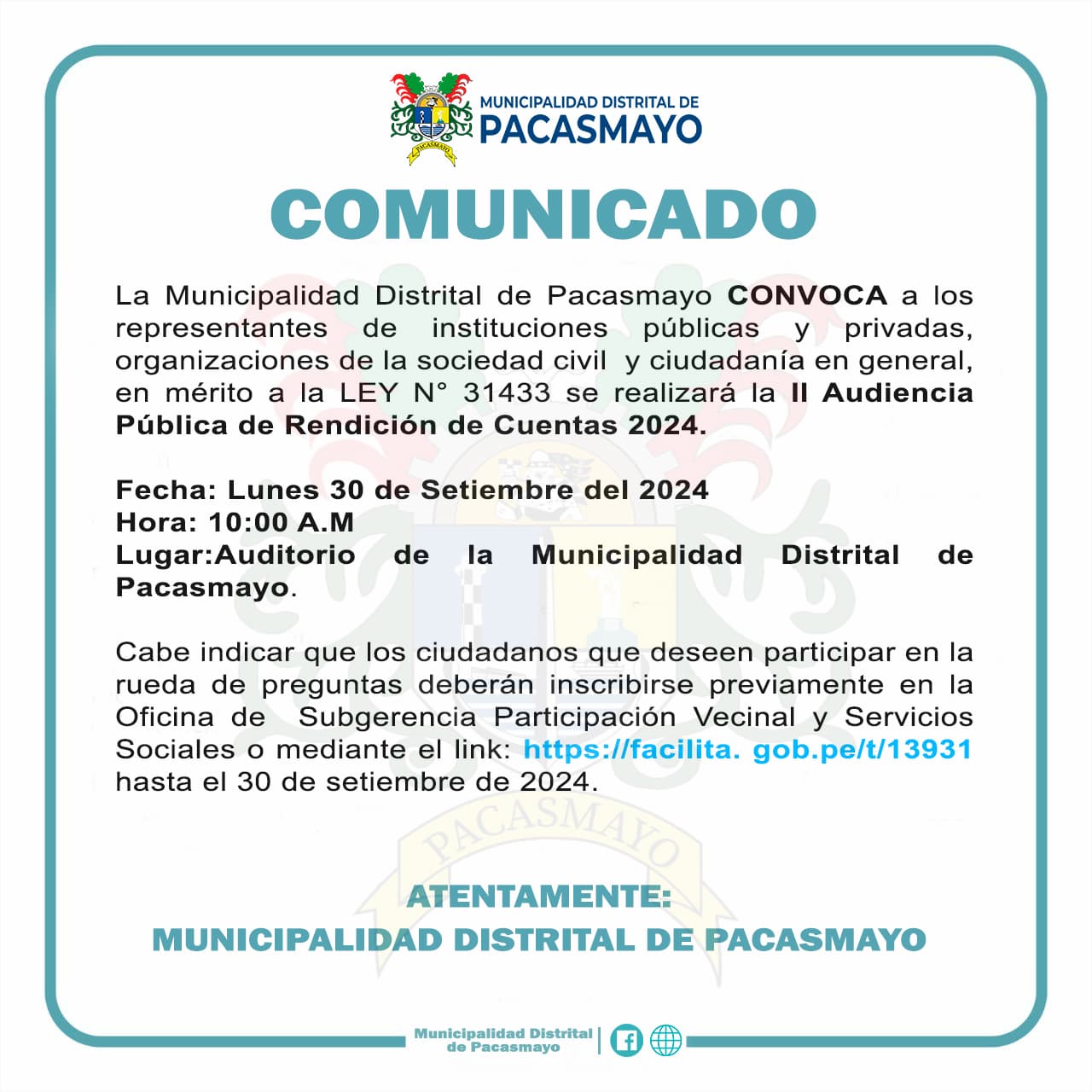 Rendición de Cuentas 2024: ¡Tu Voz Importa!