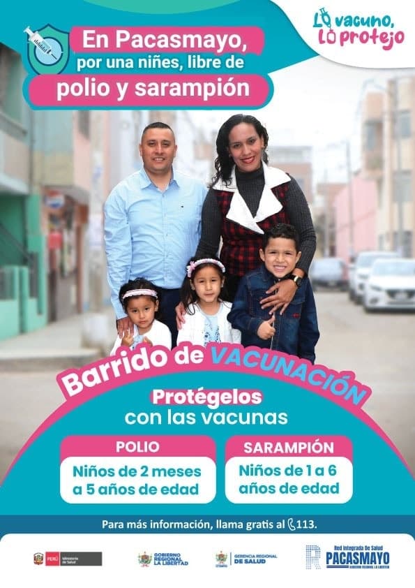 Campaña de Vacunación Infantil en Pacasmayo: 15 Sep – 31 Oct