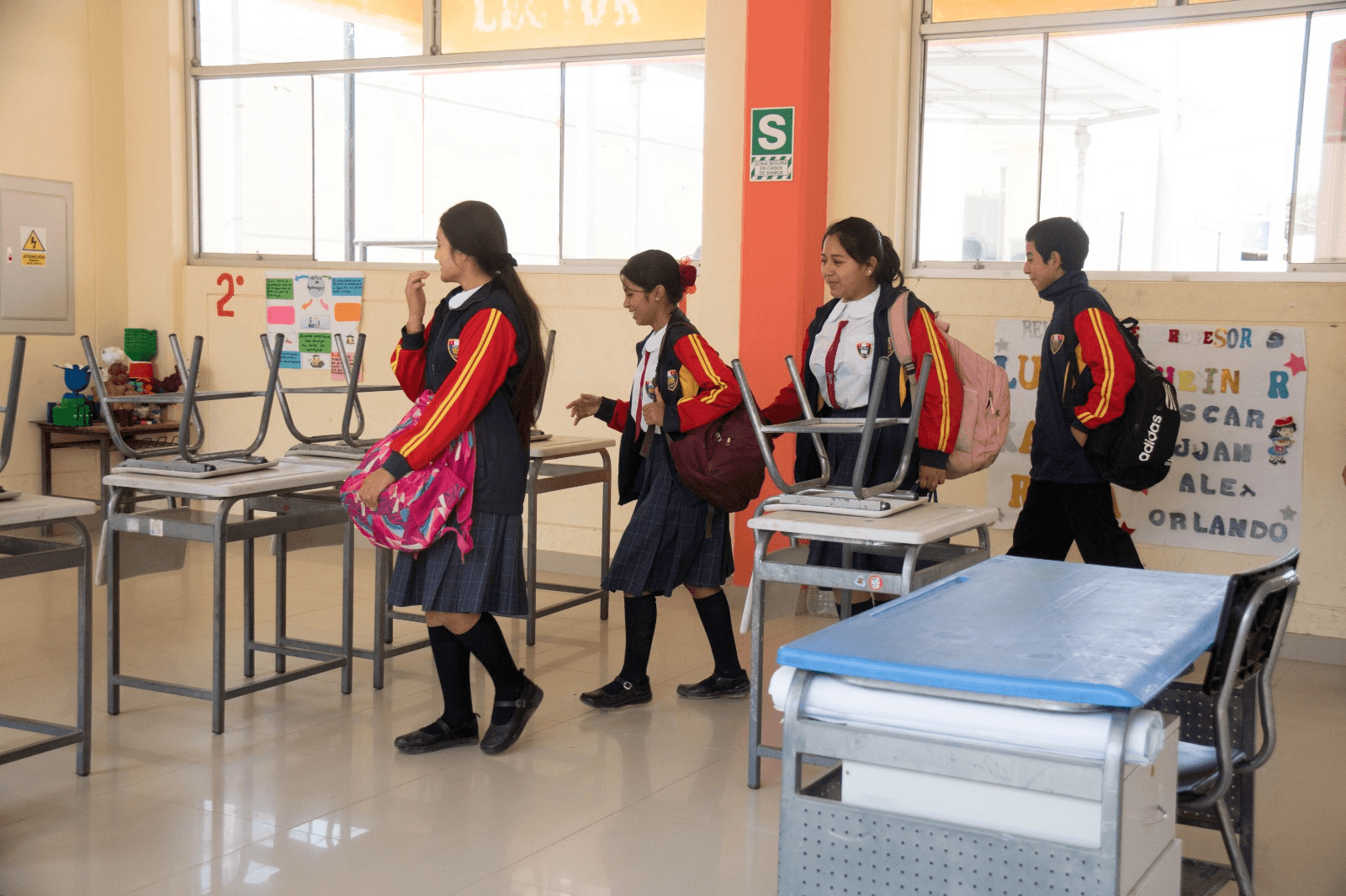 Tecapa de Pacasmayo reanuda clases presenciales