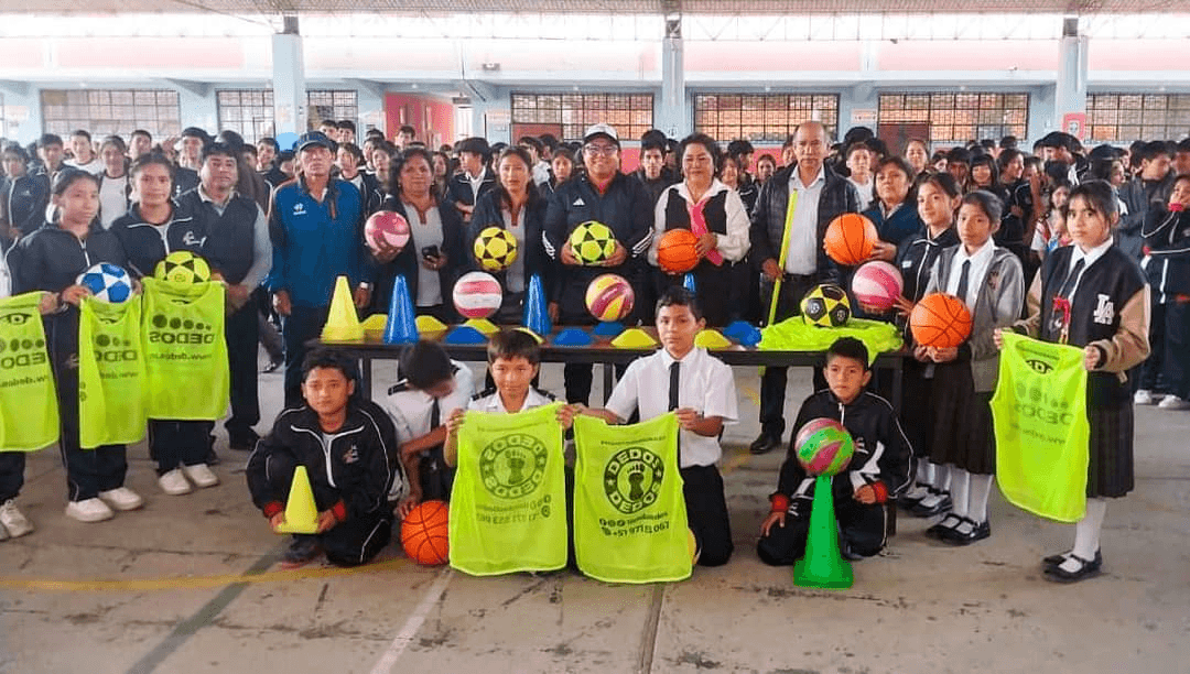 IPD apoya el deporte escolar en Pacasmayo