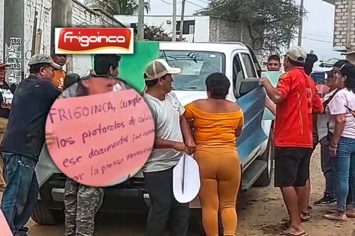 Trabajadores de Frigoinca impiden inspección de DIGESA