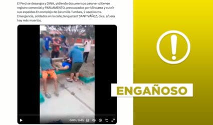 Video no es de Zarumilla, ocurrió en Limoncarro, Pacasmayo