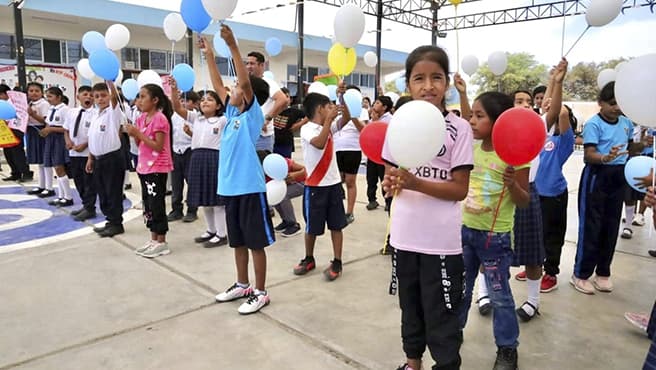 Mejora educativa en Pacanga con convenio GRELL
