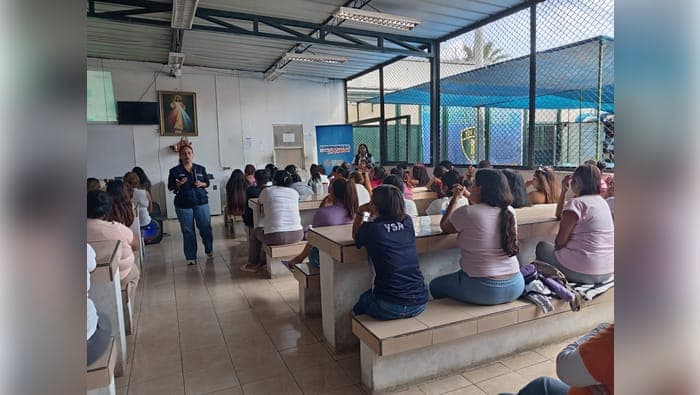 Capacitación de internas en el penal Pacasmayo