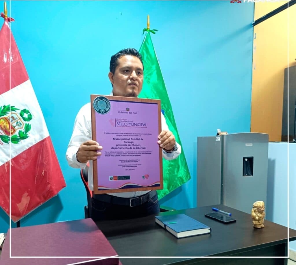Pacanga logra el Premio Nacional Sello Municipal