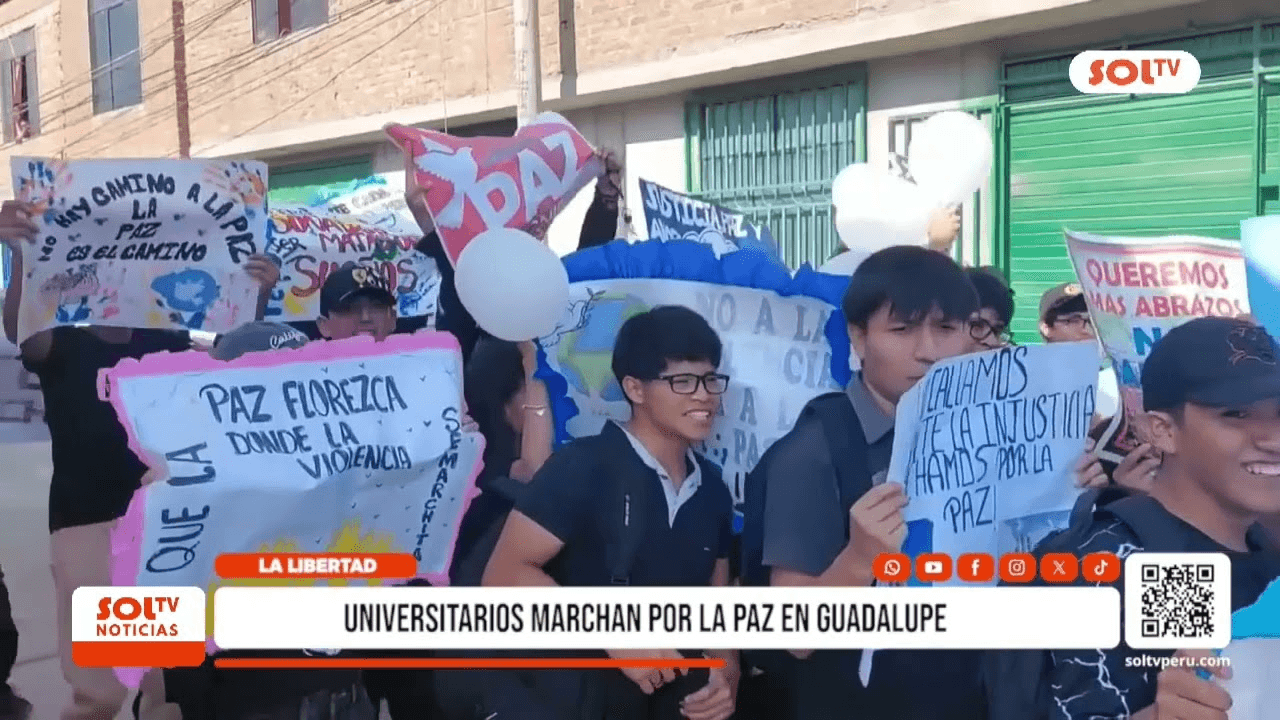 Marcha por la paz en Guadalupe, La Libertad