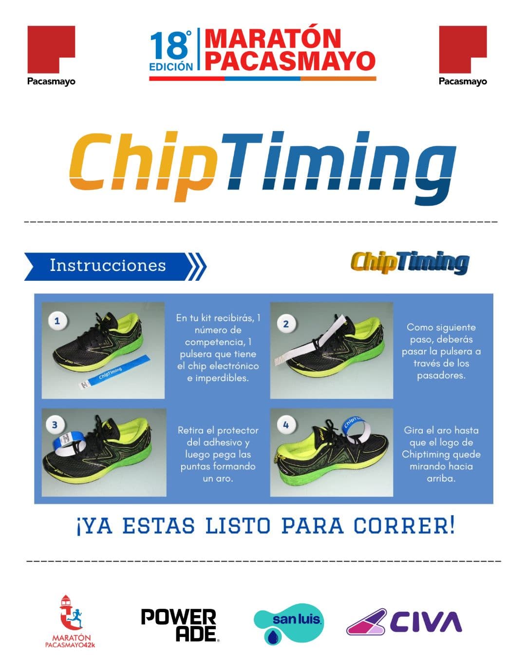 Maratón Pacasmayo 2025: Cronometraje Electrónico Avanzado