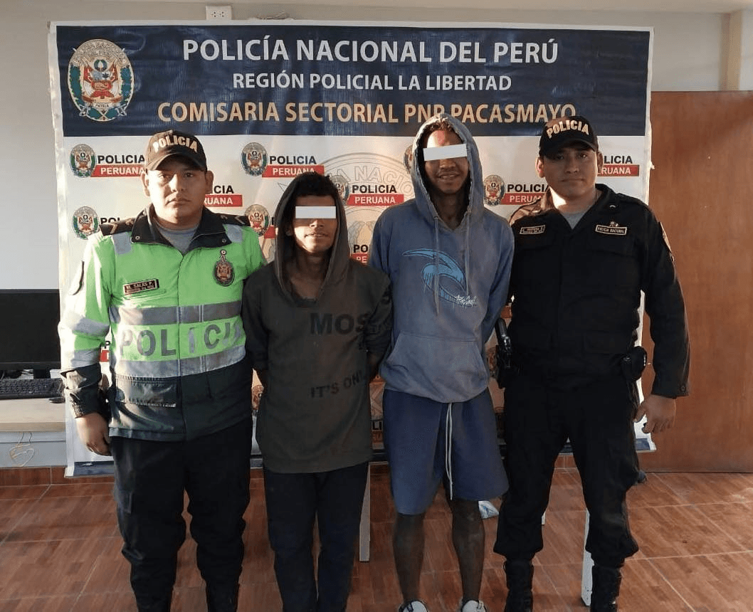 Desarticulan banda ‘Los Chamos raqueteros’ en Pacasmayo