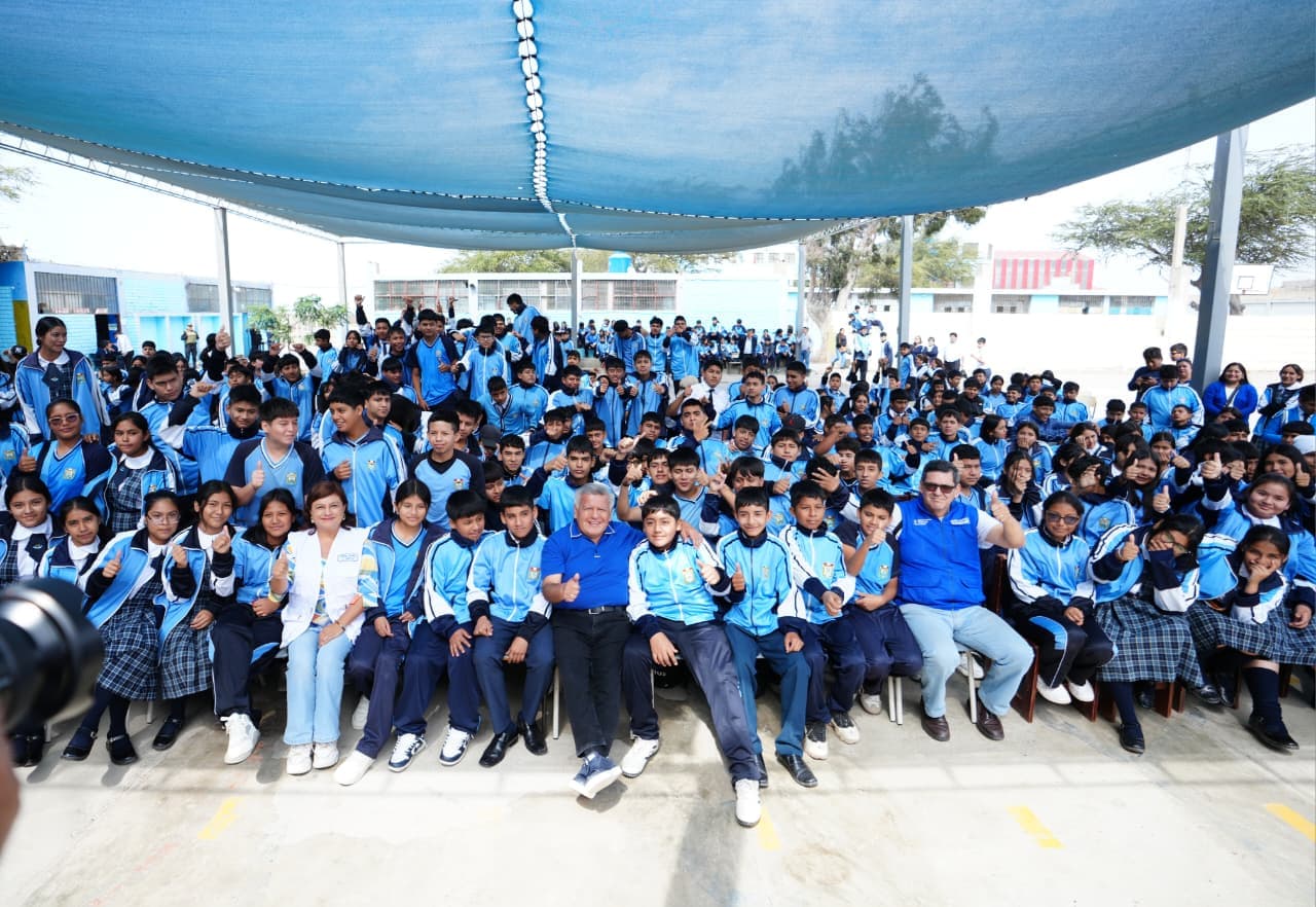 Construcción colegios emblemáticos Pacasmayo 2026