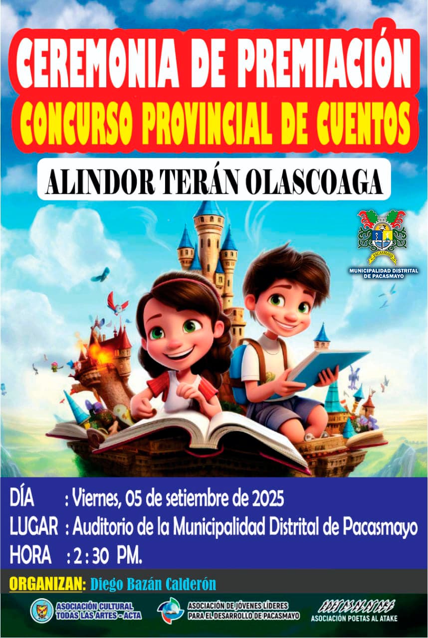 Premiación del concurso de cuentos Pacasmayo