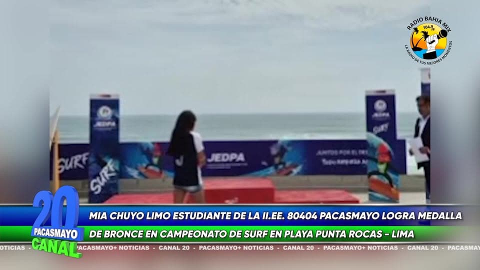 Surf Pacasmayo: Mía Chuyo Limo gana medalla de bronce en Campeonato Nacional
