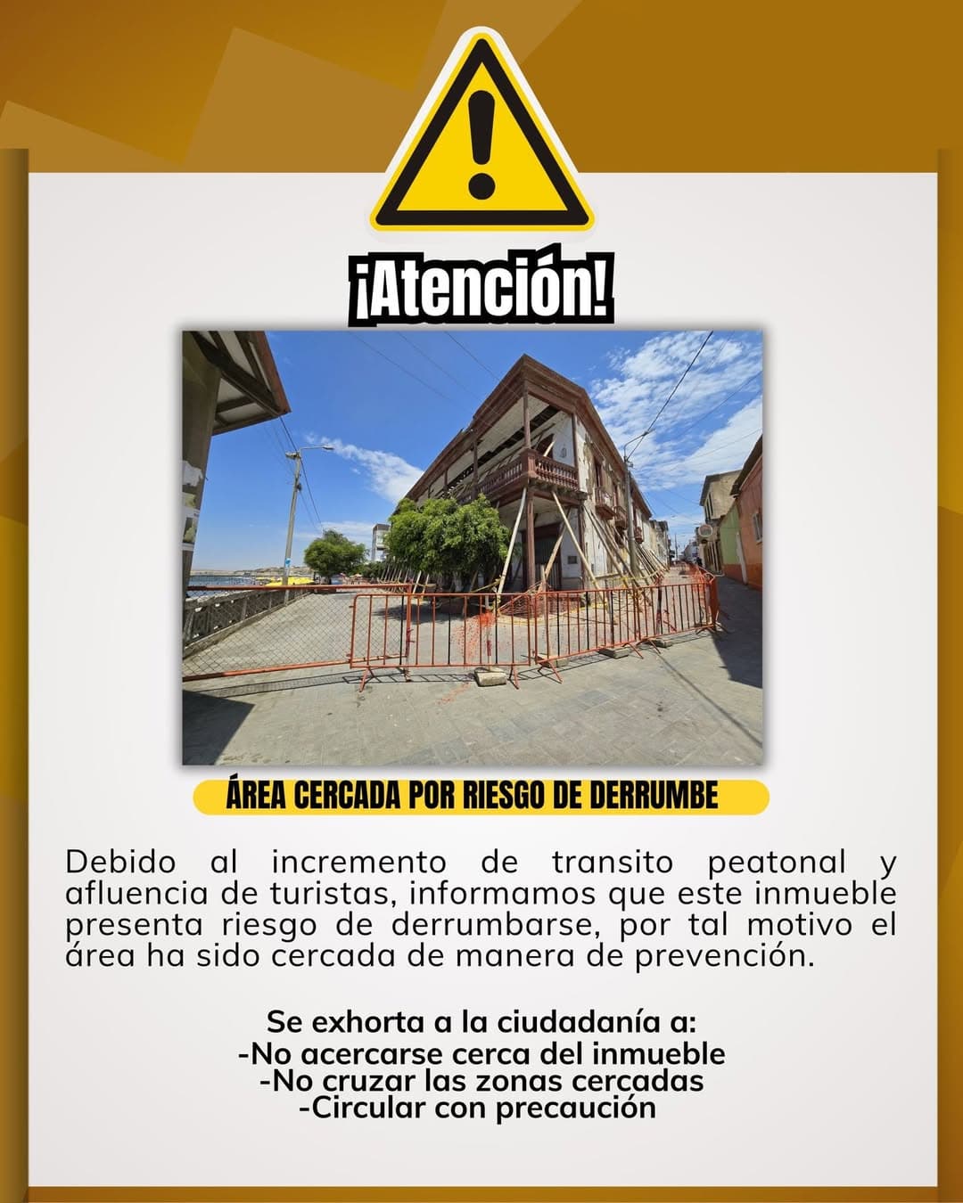 Peligro de Derrumbe en Pacasmayo: Medidas de Seguridad