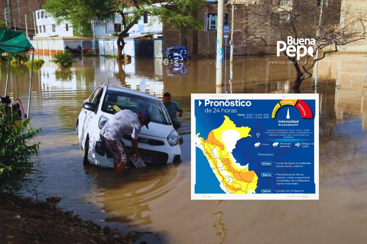 Alerta Roja en Trujillo y Provincias de La Libertad por Lluvias Intensas